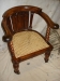 Oak Caned Chair